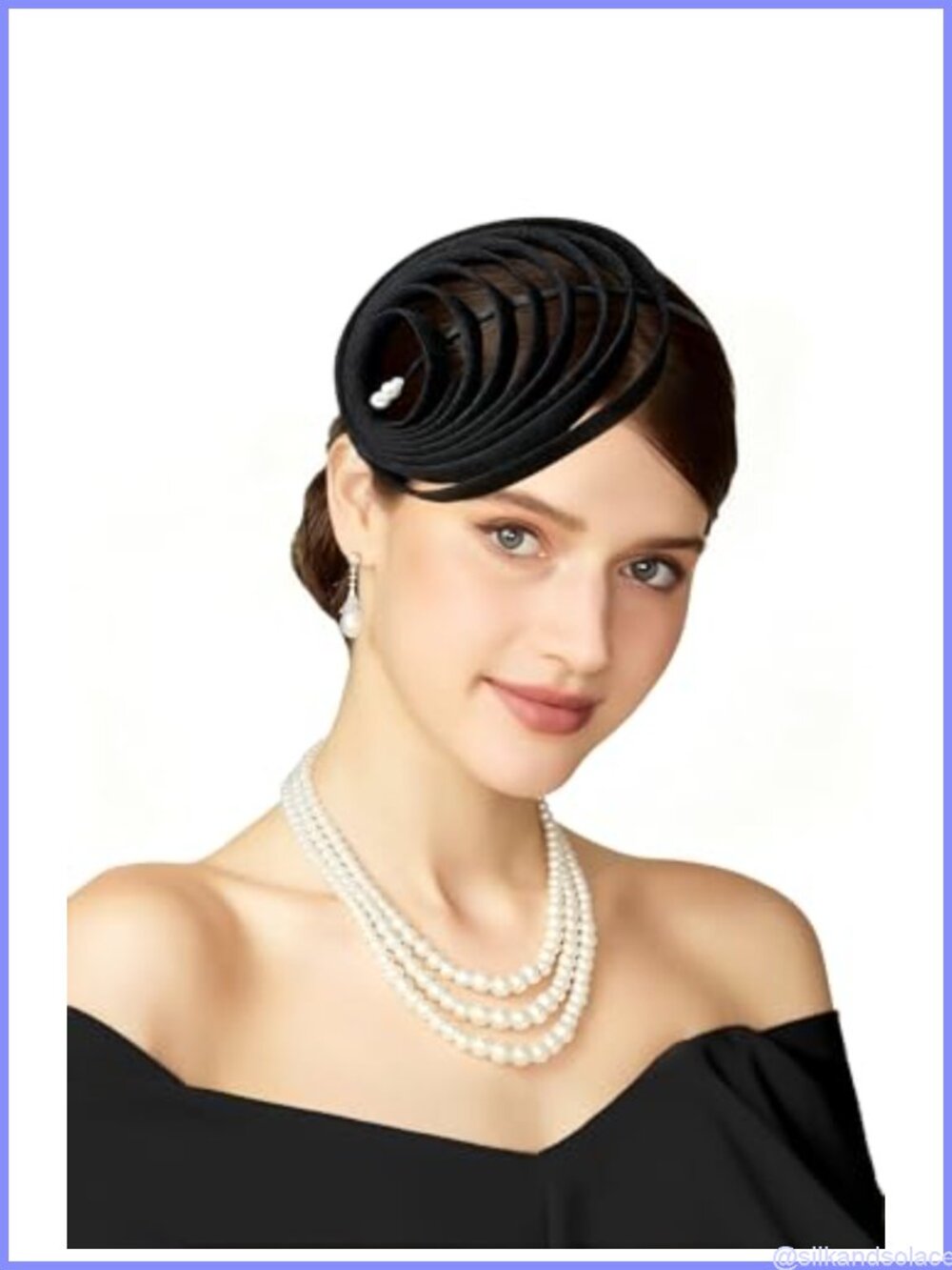 Women's Multi Layered Fascinator Headband Tea Party Derby Hat